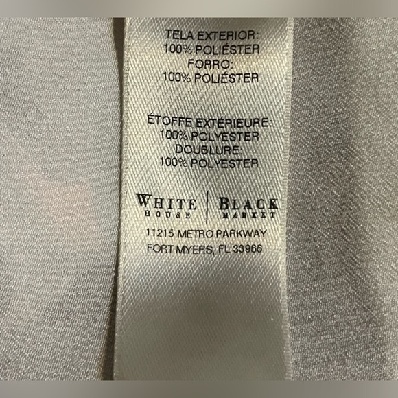 White House Black Market Size M Mini Halter Dress - Picture 3 of 4